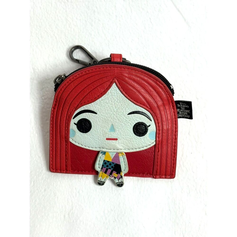 Disney Loungefly Tim Burtons Nightmare Before Christmas Sally Coin Purse KeyRing